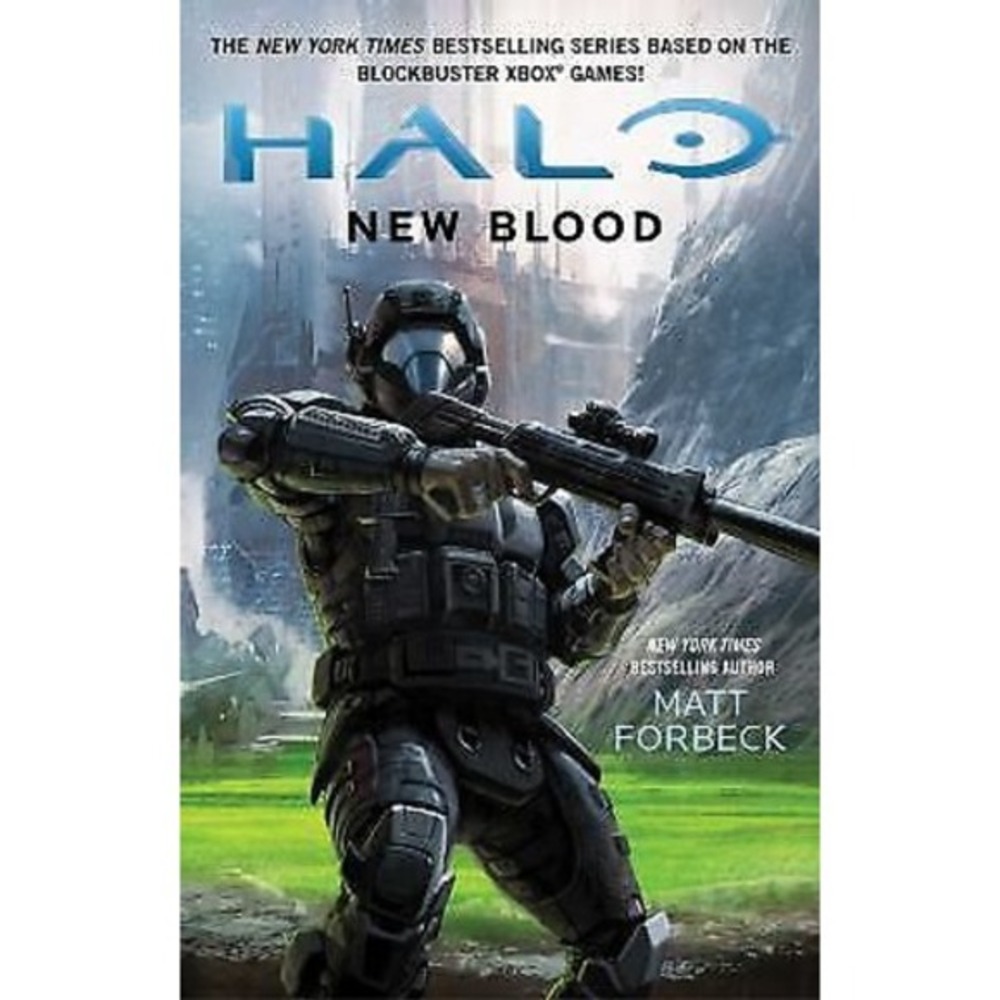 Halo: Book New Blood by Matt Forbeck Book (2016, Trade Paperback)